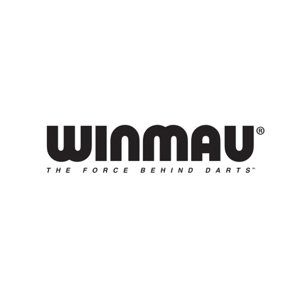 Winmau black on white